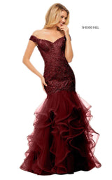 Sherri Hill 52811 Wine