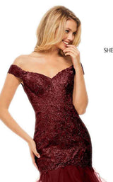 Sherri Hill 52811 Wine