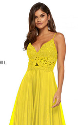 Sherri Hill 52818 Yellow