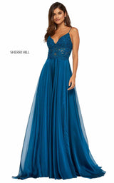 Sherri Hill 52818 Peacock