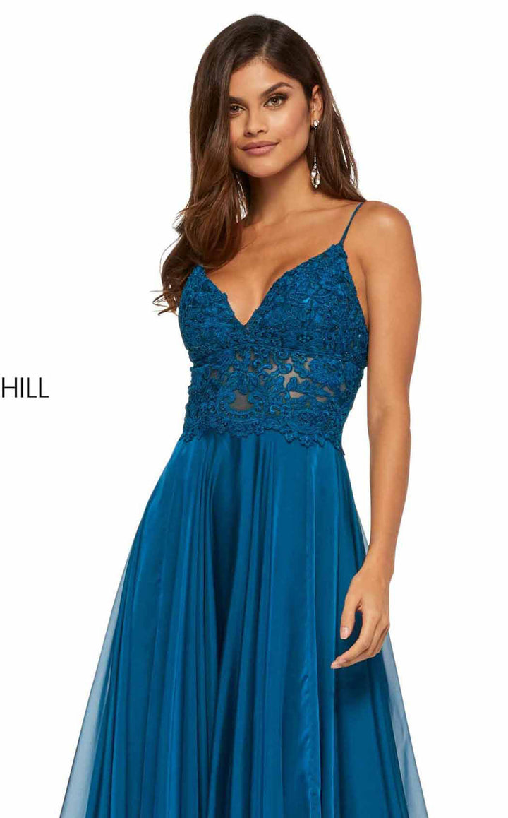 Sherri Hill 52818 Peacock