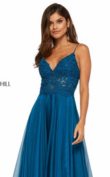 Sherri Hill 52818 Peacock