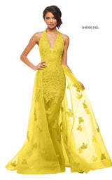 Sherri Hill 52819 Yellow