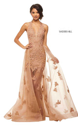 Sherri Hill 52819 Mocha
