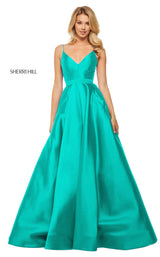 Sherri Hill 52821 Aqua