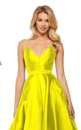 Sherri Hill 52821 Yellow