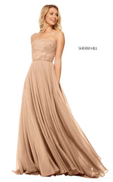 Sherri Hill 52822 Nude