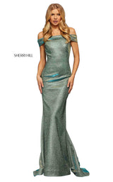Sherri Hill 52825 Electric-Aqua