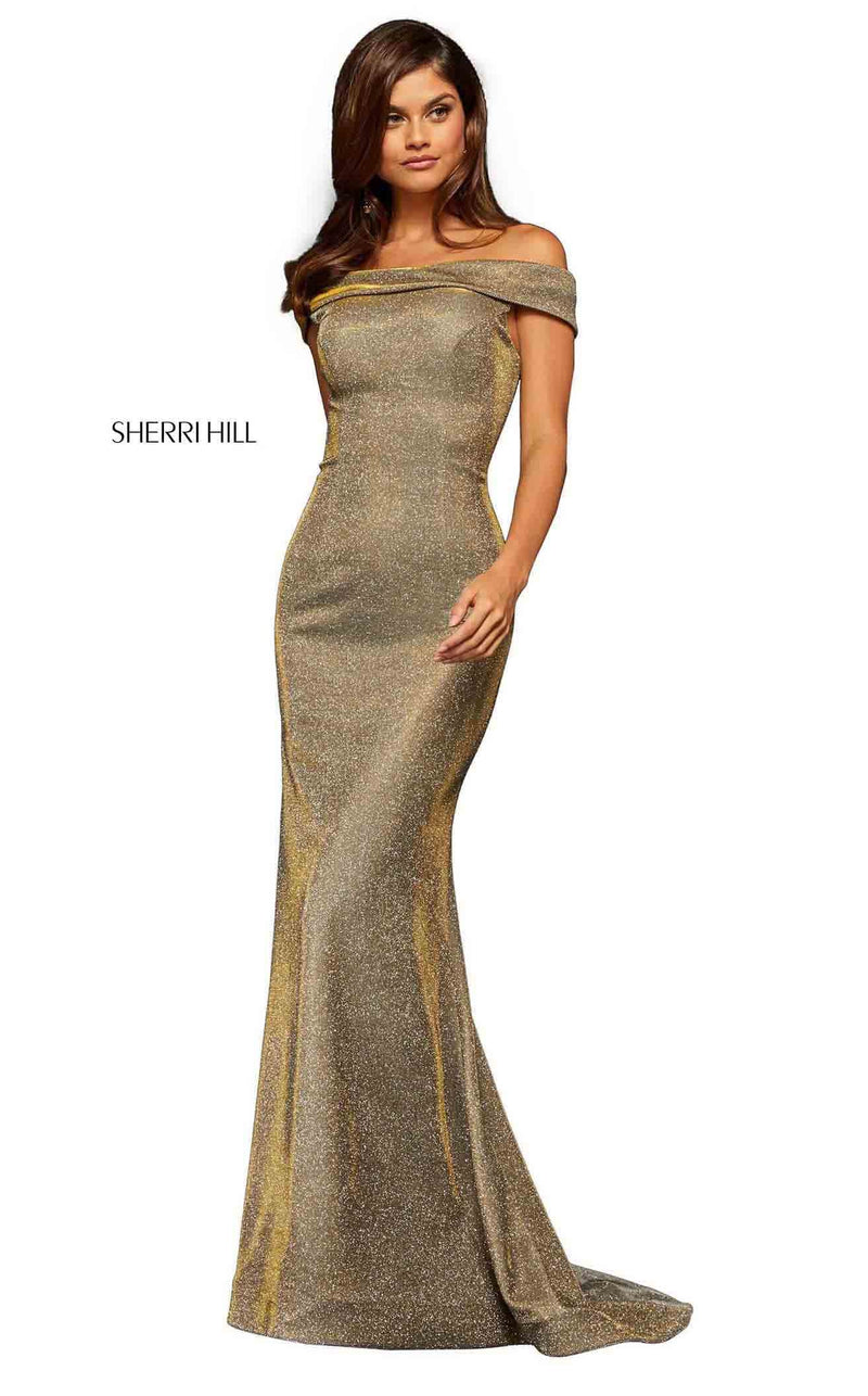 Sherri Hill 52825 Electric-Gold