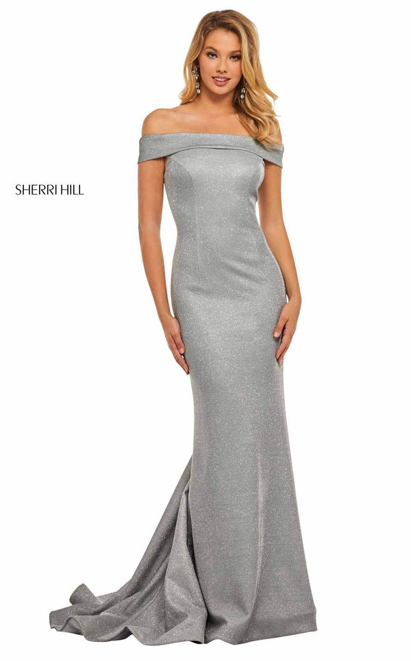 Sherri Hill 52825 Electric-Silver