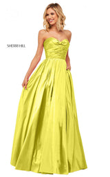 Sherri Hill 52833 Yellow