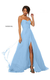 Sherri Hill 52840 Light Blue