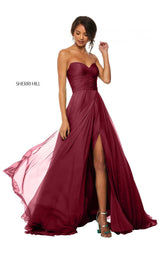 Sherri Hill 52840 Wine