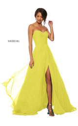 Sherri Hill 52840 Yellow