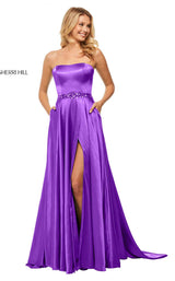 Sherri Hill 52841 Purple