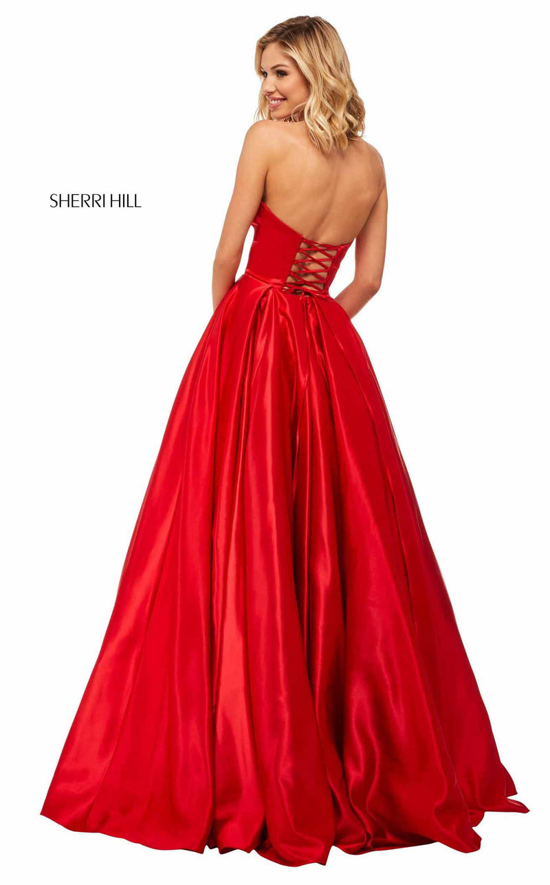 Sherri Hill 52850 Red
