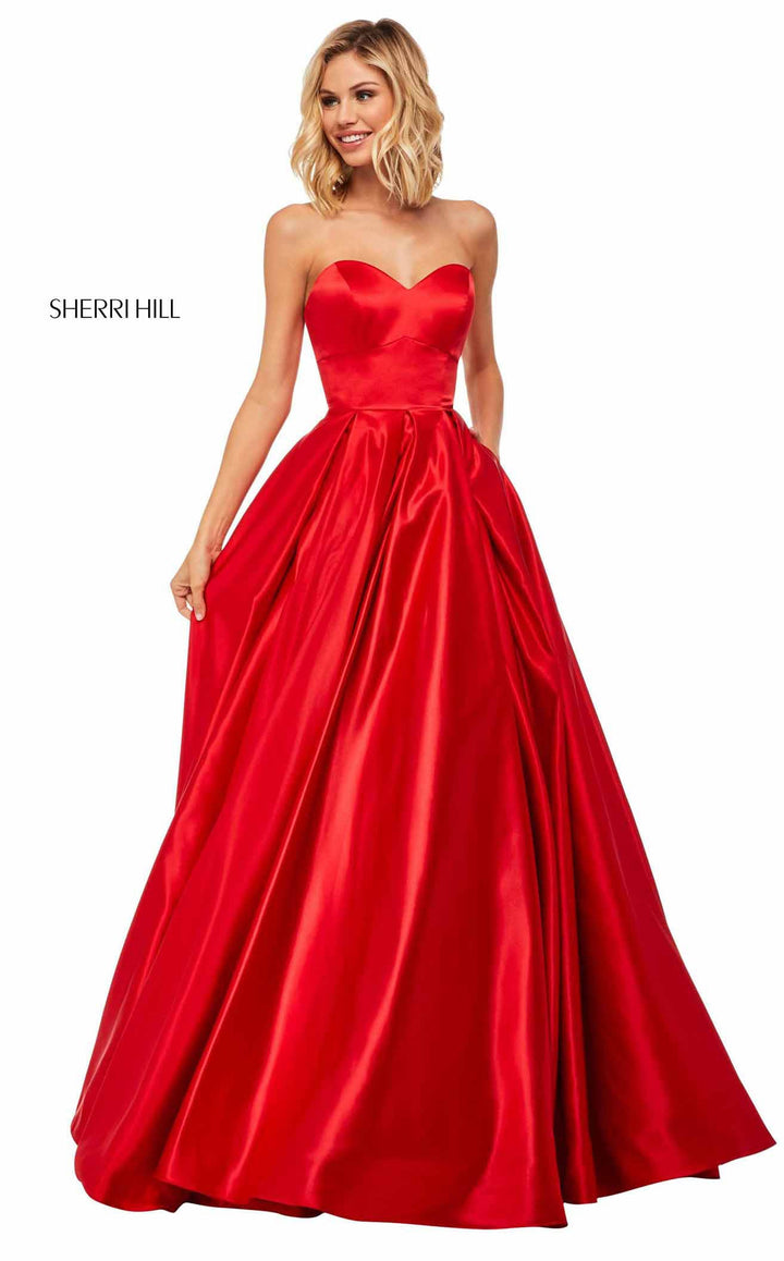 Sherri Hill 52850 Red