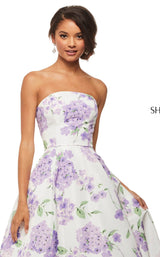 Sherri Hill 52865 Ivory-Lilac-Print