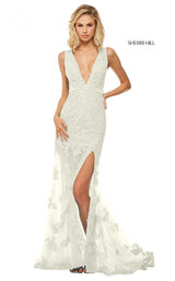 Sherri Hill 52875 Ivory