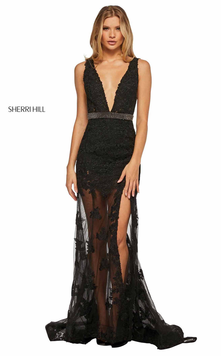 Sherri Hill 52875 Black