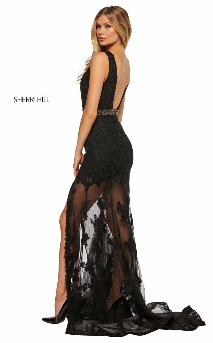 Sherri Hill 52875 Black