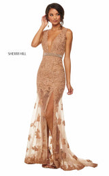 Sherri Hill 52875 Mocha