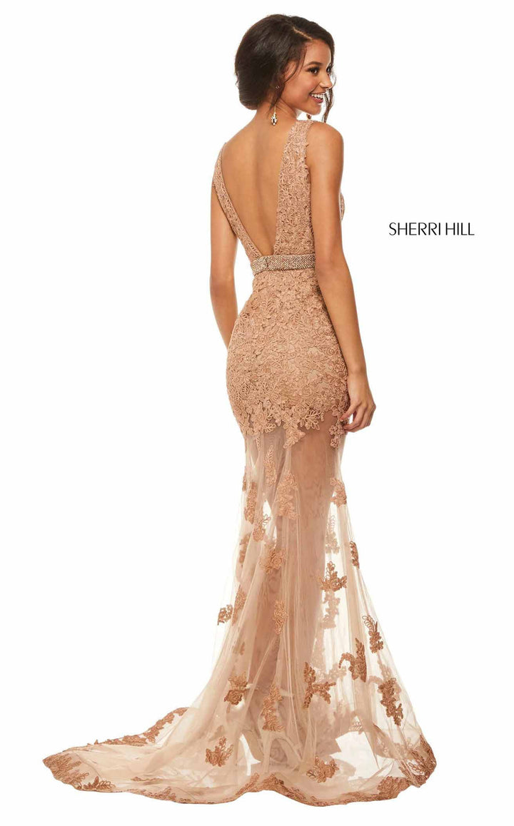 Sherri Hill 52875 Mocha