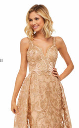 Sherri Hill 52878 Gold