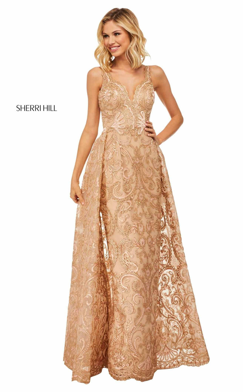 Sherri Hill 52878 Gold