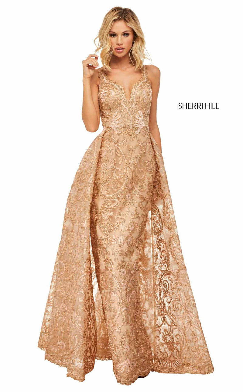 Sherri Hill 52878 Gold