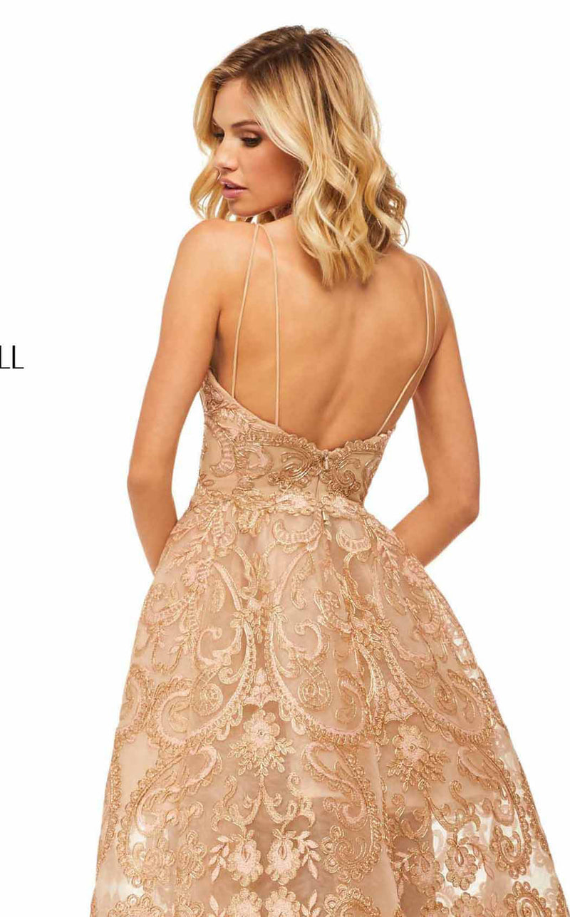 Sherri Hill 52878 Gold