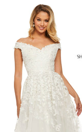 Sherri Hill 52879 Ivory