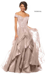 Sherri Hill 52880 Rose Gold