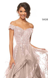Sherri Hill 52880 Rose Gold