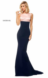 Sherri Hill 52903 Blush-Navy