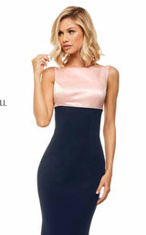 Sherri Hill 52903 Blush-Navy