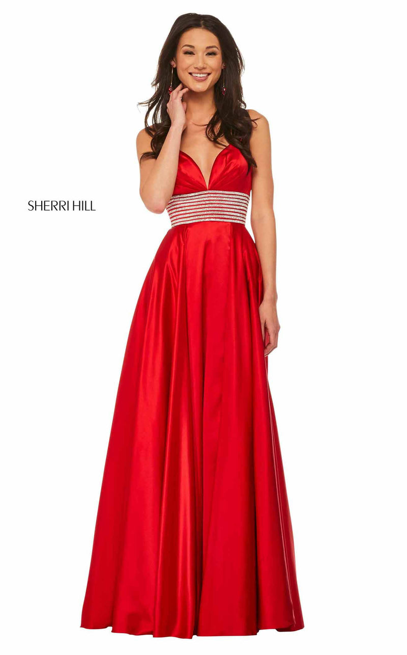 Sherri Hill 52906 Red