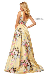 Sherri Hill 52909 Yellow-Print