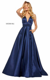 Sherri Hill 52911 Navy