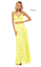 Sherri Hill 52914 Yellow
