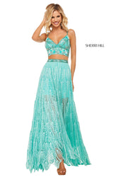 Sherri Hill 52914 Aqua