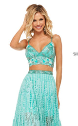 Sherri Hill 52914 Aqua