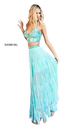 Sherri Hill 52914 Aqua