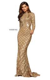 Sherri Hill 52916 Gold