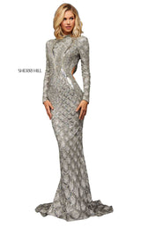 Sherri Hill 52916 Silver