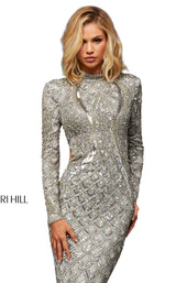 Sherri Hill 52916 Silver