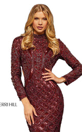 Sherri Hill 52916 Wine