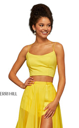 Sherri Hill 52918CL Yellow