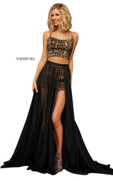 Sherri Hill 52919 Animal-Print