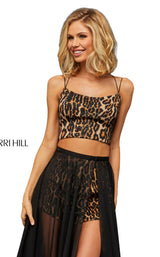 Sherri Hill 52919 Animal-Print